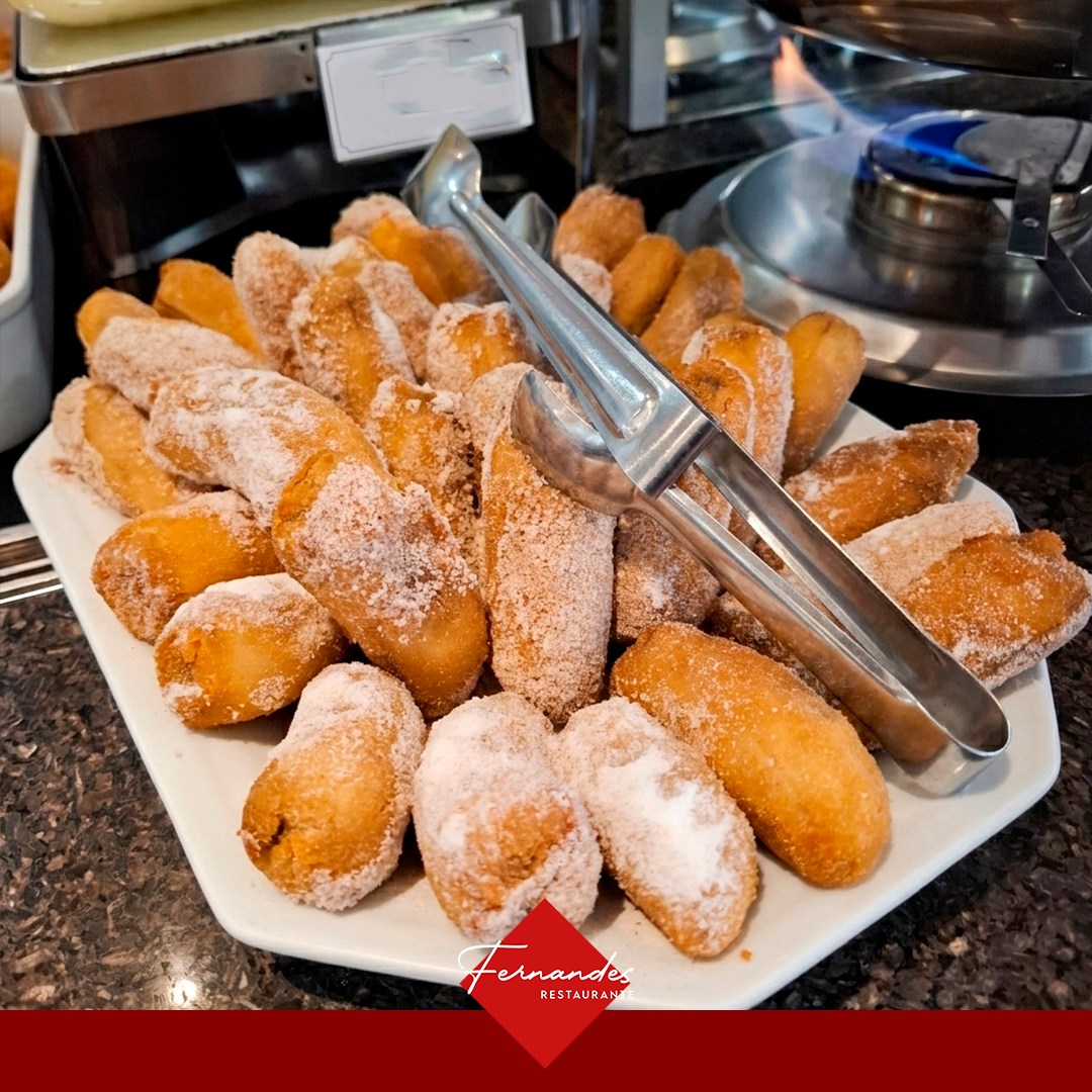 Sobremesas frescas do Restaurante Fernandes